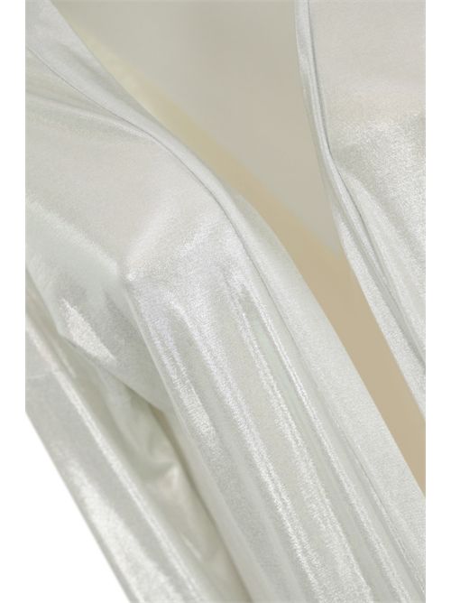 Kimono Melite in jersey laminato Argento MVP Wardrobe | H330 4789M801